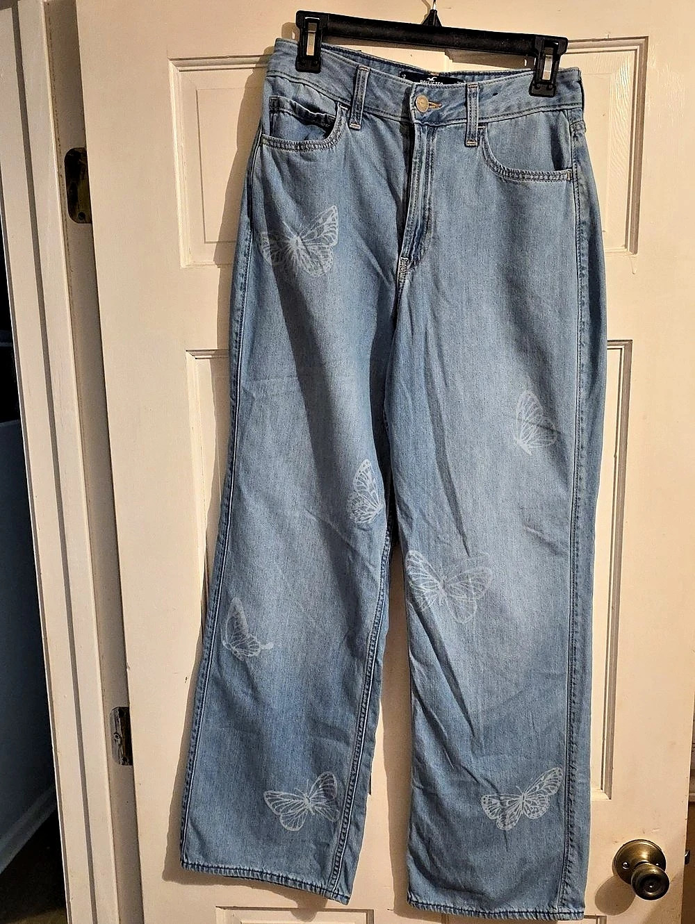 Hollister Ultra High-Rise Dad Jeans Blue